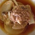ゆぅにゃんちゃん♪'s cooksnap of when they made ゴマ油の風味香る❤大根とツナの煮物.