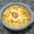 ちー（・＿・）'s cooksnap of when they made トロッと落とし卵の長芋チーズ焼き.