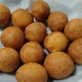 のんぴ☆♪'s cooksnap of when they made 白玉＆HMでサクサク！もちもち！ドーナツ.