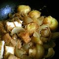 チなつ's cooksnap of when they made 甘酒で作る砂糖なし肉なし甘辛厚揚げじゃが.
