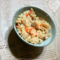 komugiko4's cooksnap of when they made 我が家no炊き込みご飯.