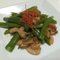 オレンジＺ's cooksnap of when they made 万願寺とうがらしと鶏肉の炒め物.