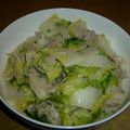 unmsj's cooksnap of when they made 簡単！ 白菜と豚肉のネギ塩バター炒め.