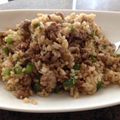 ゆずLOVER's cooksnap of when they made 豚挽き肉とピーマンのチャーハン.