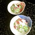 ryymama's cooksnap of when they made オクラ入りたこわさ.