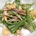 こっぺりあ's cooksnap of when they made もう一品♪水菜のごまマヨサラダ～.