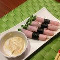 ビッペンのんちゃん's cooksnap of when they made かいわれのハム巻きサラダ♪.