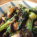 肉球せんせい's cooksnap of when they made きのこと春菊のソテー・バルサミコソース.