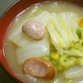 ★きんかん★'s cooksnap of when they made 簡単手作☆おなかポカポカ☆白菜☆シチュー.