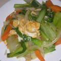 abumix's cooksnap of when they made 青梗菜の簡単美味し炒め(・ε・)～♫.