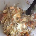 みんのっち's cooksnap of when they made キンピラゴボウで♪とろ～りチーズ丼.