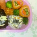 ☆ayayan☆'s cooksnap of when they made マブヤー＆ガナシー キャラ弁.