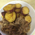 ばぼっこ's cooksnap of when they made さつまいもと豚肉のバター炒め.