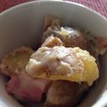 ゆみぶー子's cooksnap of when they made ジャガイモとベーコンのブルーチーズ和え.