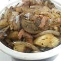 CoffeeCoco's cooksnap of when they made なすとベーコンのバジル炒め.