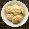 Lorax's cooksnap of when they made 外はカリ♪中はフワッフワメロンパン.