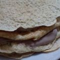 オカラー's cooksnap of when they made 卵・乳なし！簡単ミルクレープ.