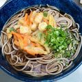 yum＊chim's cooksnap of when they made かき揚げ蕎麦.
