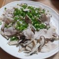LOVEのこ's cooksnap of when they made キノコおろしポン酢豚バラレンチン蒸し.