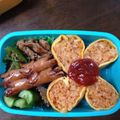 ayubom's cooksnap of when they made お弁当に♥可愛いオムライス.
