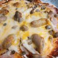 カディッシュ's cooksnap of when they made 生地からつくる手作りピザ.