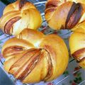 苺たま♡'s cooksnap of when they made チョコオレンジマーブルパン.