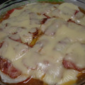 yasu-pooh's cooksnap of when they made ふわとろ豆腐とトマトの長いもチーズ焼き.