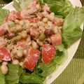 さぁ★たぁ★'s cooksnap of when they made トマトと豆のツナマヨサラダ.