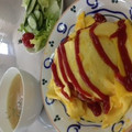 カナー's cooksnap of when they made 秘技！とろとろオムライス♪[炊飯器].