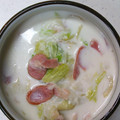 ななっぴ♪'s cooksnap of when they made 夜の夢活♡ミルクとレタスのほっとスープ♪.