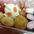 sanaena's cooksnap of when they made ゆで卵deウルトラマン（キャラ弁）.