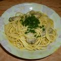 ミッフィーの友's cooksnap of when they made 牡蠣バターのパスタ.