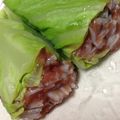 zipnzippy's cooksnap of when they made お弁当に♪レンチンキャベツで梅シラス巻.