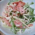 ぽこたんぽ's cooksnap of when they made 旬もの 柿サラダ♪.