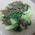 みゅぁき's cooksnap of when they made チンゲン菜と挽肉の塩炒め.