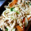 shimi49's cooksnap of when they made しょうゆ味＊焼きうどん.