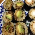 YUKIKI☆'s cooksnap of when they made 酢飯に♪アボガド＆海苔佃煮のっけ❤.