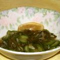 かずこkazu's cooksnap of when they made 味付けめかぶと豆もやしの和え物.