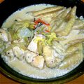 麺食いオヤジ's cooksnap of when they made ３点鍋★豚肉とキャベツと椎茸の豆乳鍋.