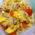 チャッキーチェン's cooksnap of when they made 豚とミニトマトの卵炒め.