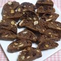 せつみか's cooksnap of when they made チョコビスコッティ.