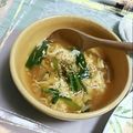 ＴＯＭＯＷＡＴ's cooksnap of when they made ニラとなめたけの中華スープ.