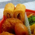 たべたいち's cooksnap of when they made チーズの海苔巻き卵焼き（お弁当）.