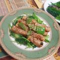 patora's cooksnap of when they made 節約だよ♪豚肉ちょっとのしょうが焼き風.