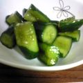 もここあ's cooksnap of when they made ラー油でピリリ☆1分きゅうり.