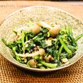 ちべターリー's cooksnap of when they made ほうれん草としめじの海苔の佃煮和え.