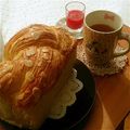 プロヴァンスの森's cooksnap of when they made ＊簡単・デニッシュ食パン＊.