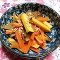 シャンプーハット's cooksnap of when they made 簡単さつまいもとごぼうのきんぴら.