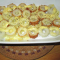 daikanon's cooksnap of when they made ちくわのマヨチーズ焼き.
