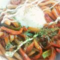 BYU's cooksnap of when they made 簡単！ランチ♪焼きうどん～！.